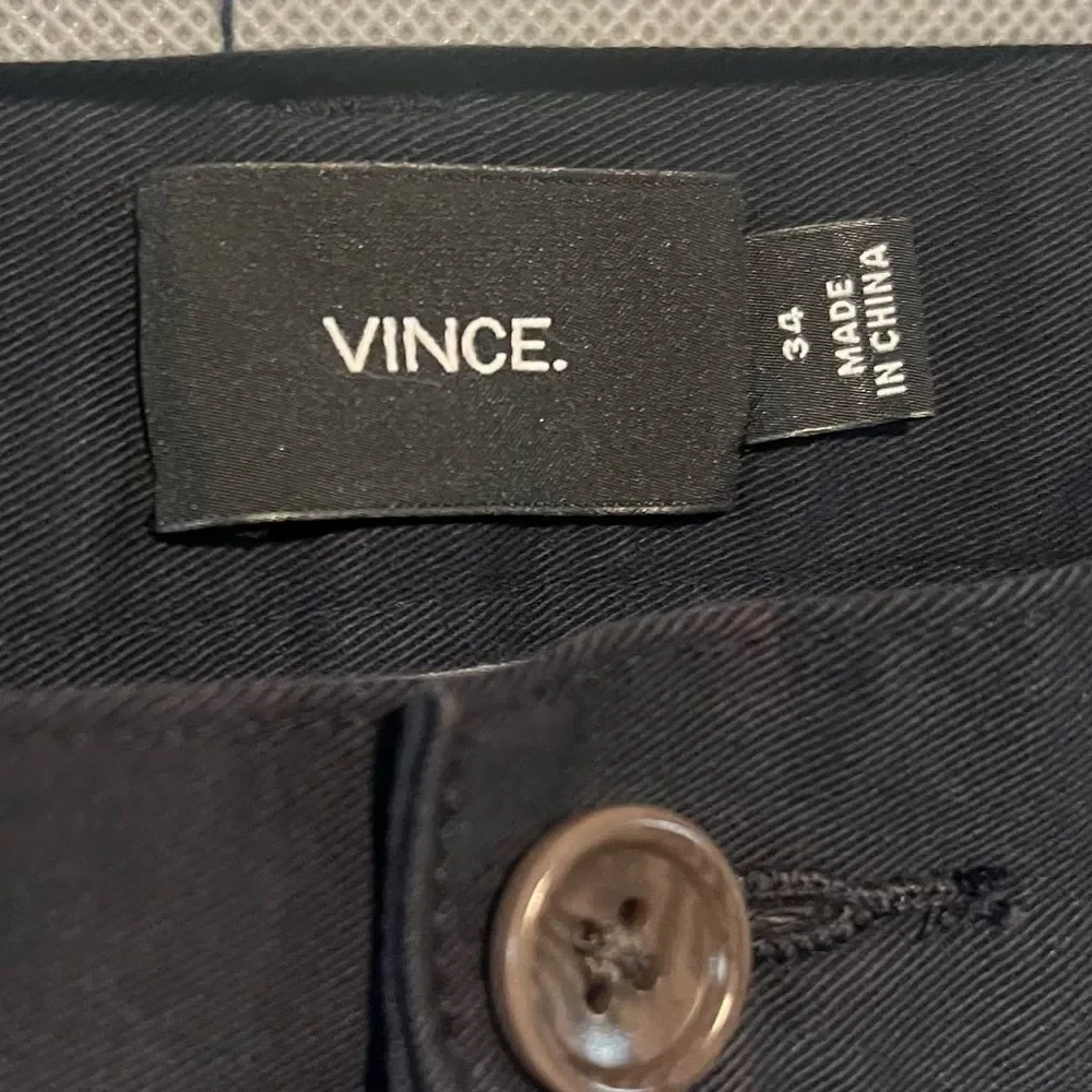 Vince Mens Trousers Pants Navy Blue Size 32